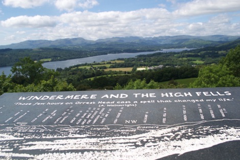 View from Orrest Head